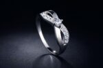925 Silver Plated Austrian Crystal Ring M01698