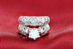 925 Silver Plated Austrian Crystal Ring M01702