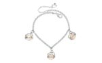 925 Silver Plated Original Swarovski Swan Bracelet M02106