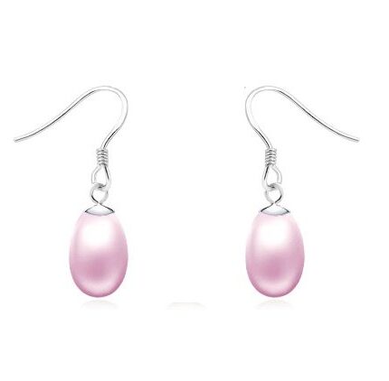 925 Silver Plated Pearl Earrings M01971