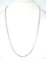 925 Silver Plated Snake 24 inch Chain M01518