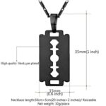 Black Gun Plated Environmental Friendly Copper Alloy Necklace M01905