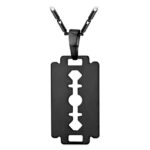 Black Gun Plated Environmental Friendly Copper Alloy Necklace M01905