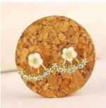 Gold Plated Crystal Earrings M02010