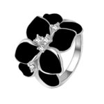 Platinum Plated 3 Times Austrian Crystal Enamel Jewellery Set M01451
