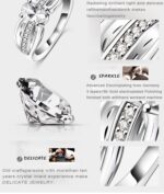 Platinum Plated Austrian Crystal Ring M01925