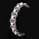 Platinum Plated Environmental Friendly Copper Alloy Bracelet M01629
