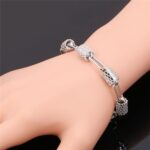 Platinum Plated Environmental Friendly Copper Alloy Jewelry Set M01573