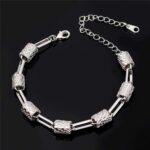 Platinum Plated Environmental Friendly Copper Alloy Jewelry Set M01573