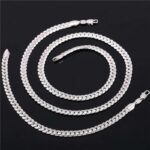 Platinum Plated Environmental Friendly Copper Alloy Jewelry Set M01810