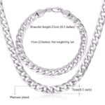Platinum Plated Environmental Friendly Copper Alloy Jewelry Set M01816