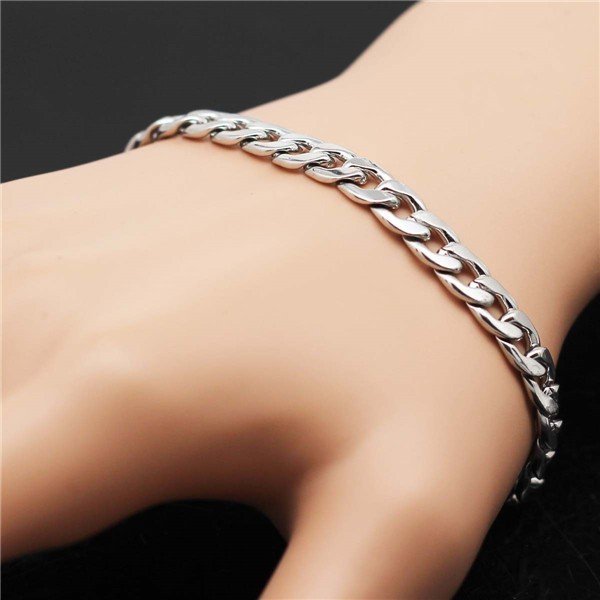 Platinum Plated Plated Environmental Friendly Copper Alloy Bracelet M01656