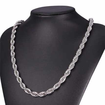 Platinum Plated Plated Environmental Friendly Copper Alloy Necklace M01647