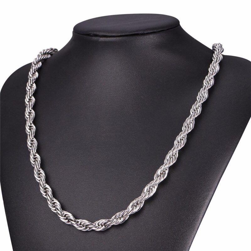 Platinum Plated Plated Environmental Friendly Copper Alloy Necklace M01647