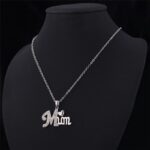 Platinum Plated Plated MUM Environmental Friendly Copper Alloy Necklace M01636