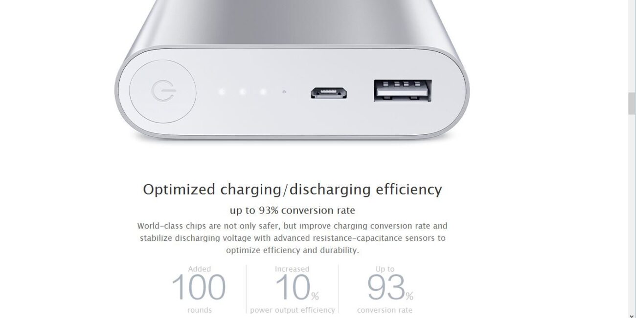 Xiaomi 10400 mAh Portable Power Bank for Smartphone M01937