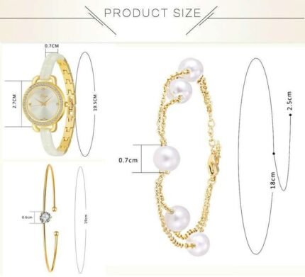 Xinge 18K Gold Plated Original Watch Set M01869