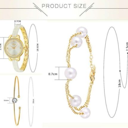 Xinge 18K Gold Plated Original Watch Set M01869