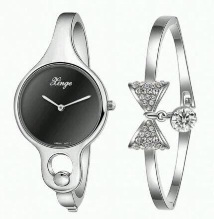 Xinge 18K White Gold Plated Original Watch Set M01872