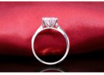 Pure 925 Sterling Silver 5 Carat CZ Diamonds Wedding Never Fade Ring M01397